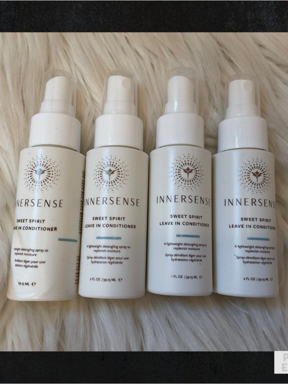 Innersense Sweet Spirit Leave In Conditioner - New x4 Travel Size
